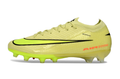 High-performance soccer cleats, Nike Mercurial Vapor XVI Elite AG Max Voltage, engineered for speed and agility.