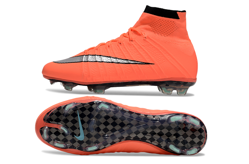 Nike Mercurial Superfly IV Elite FG football boot from side