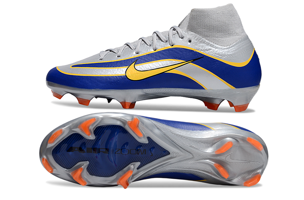 Side view of Nike Air Zoom Mercurial Superfly X Elite Football Boot