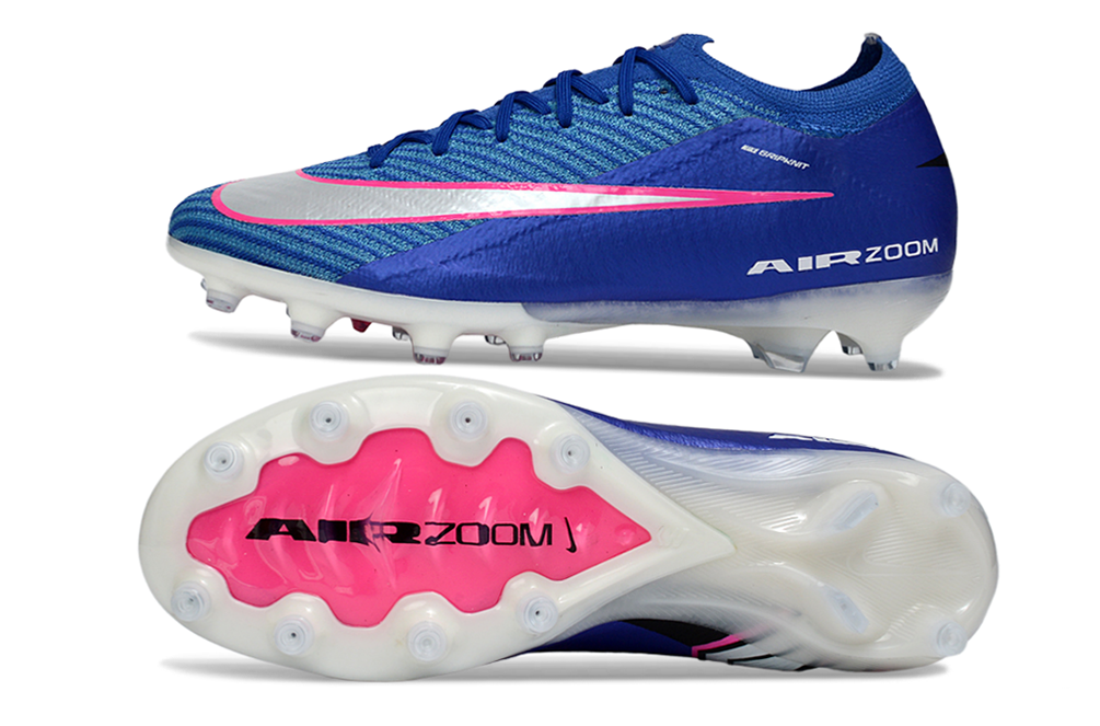 Side view of Nike Mercurial Vapor XVI Elite AG Attack Pack, showcasing agility and speed features
