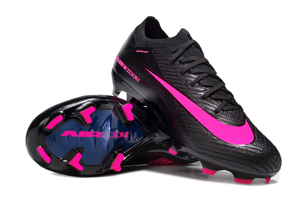 Player wearing Nike Air Zoom Mercurial Vapor XVI Elite FG soccer cleats, showcasing elite soccer gear