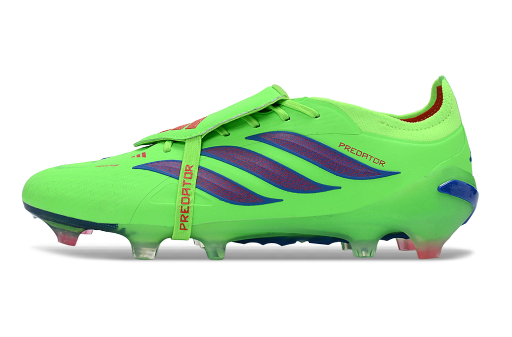 Adidas Predator 26 Elite Tongue FG soccer cleats in football action shot