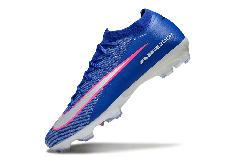 Close-up of Nike Air Zoom Mercurial Vapor XVI Elite FG, premier soccer cleat design