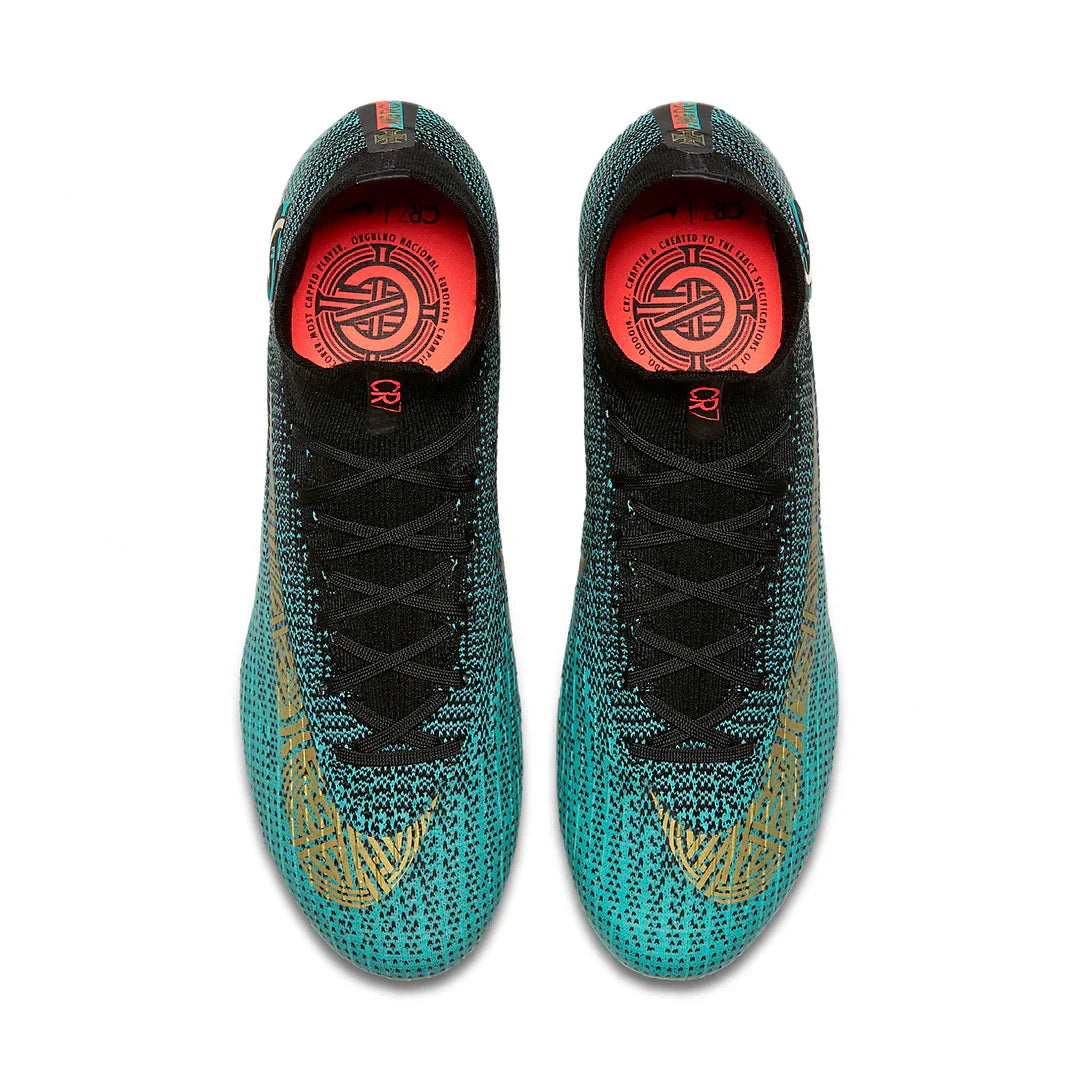 Back view of Nike Mercurial Superfly VI Elite Football Boots, CR7 Chapter 6: Born Leader