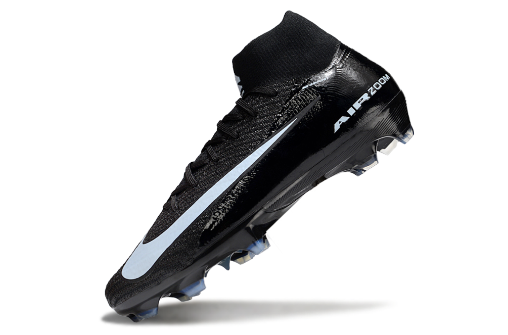 Close-up of Nike Air Zoom Mercurial Superfly X Elite FG football boots, Shadow Pack