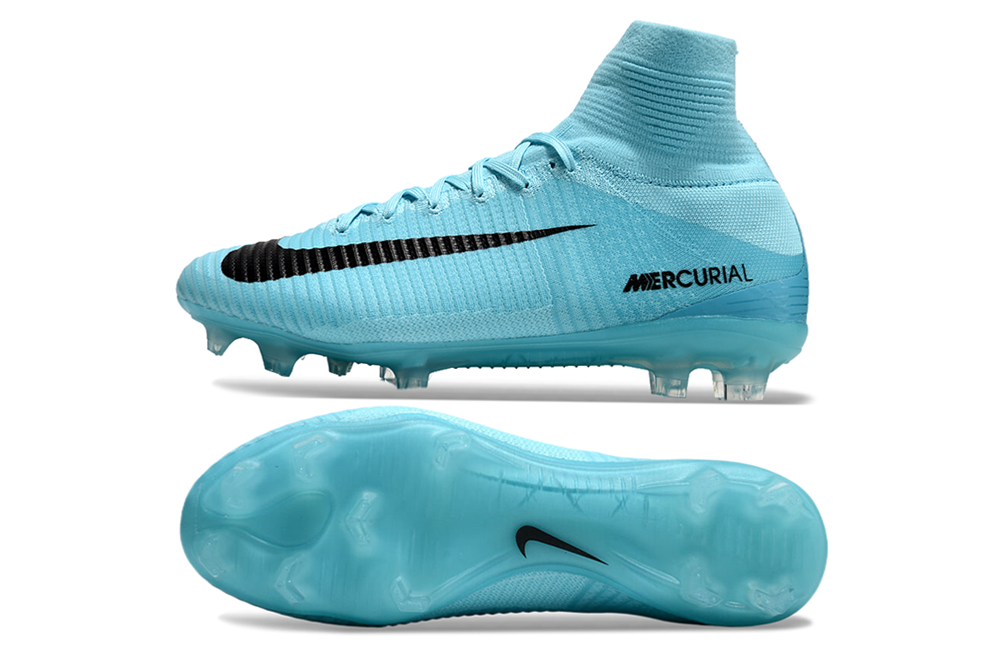 Nike Air Zoom Mercurial Superfly V Elite FG Football Boots with laces