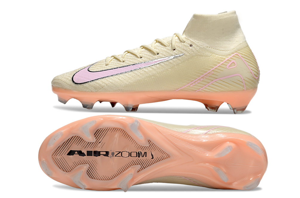 Nike Air Zoom Mercurial Superfly X Elite FG soccer cleats with emphasis on speed and agility features