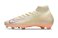 High-performance soccer cleats featuring Nike Air Zoom technology and lightweight Superfly X Elite design