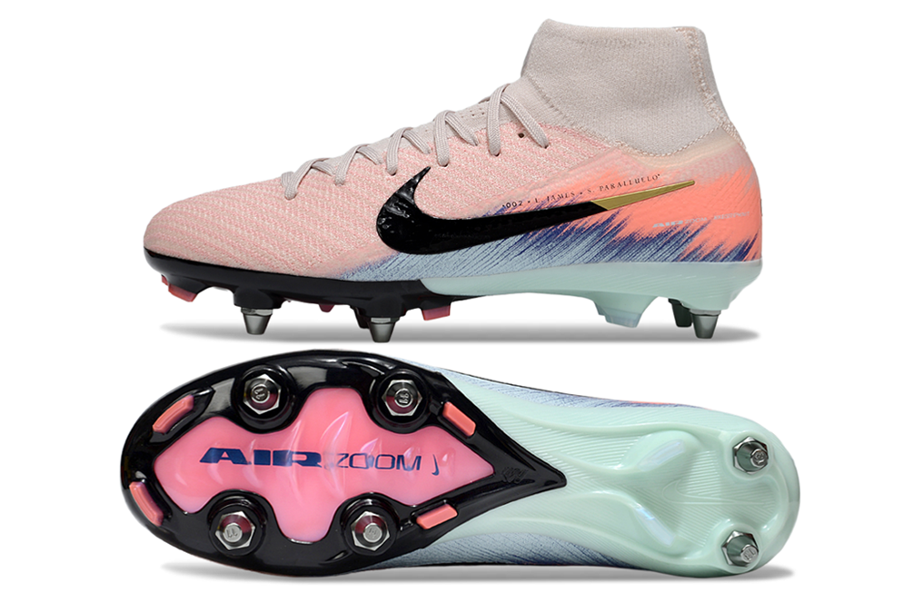 Elite soccer cleat, Nike Air Zoom Mercurial Superfly X Elite SG, featuring innovative technology and design.