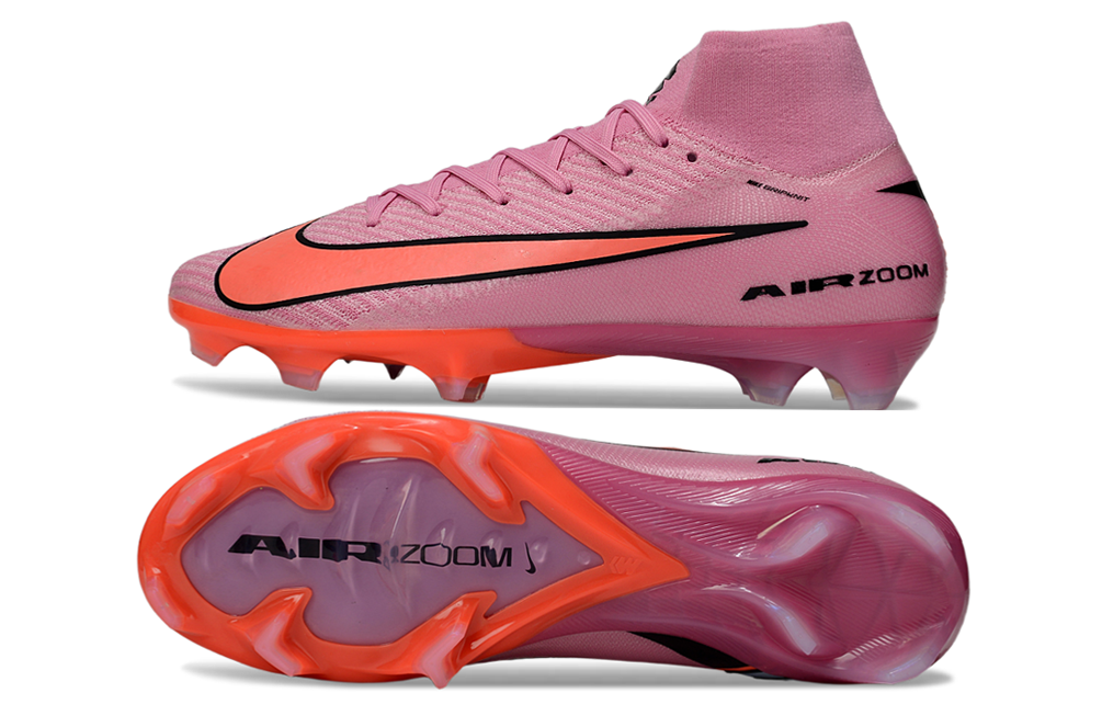 Nike Air Zoom Mercurial Superfly X Elite FG soccer cleats side view in Scary Good Pack