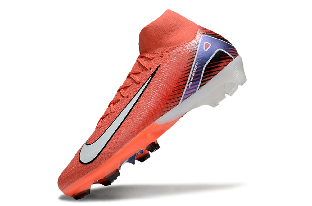 Close-up of the Nike Air Zoom Mercurial Superfly X Elite FG sole