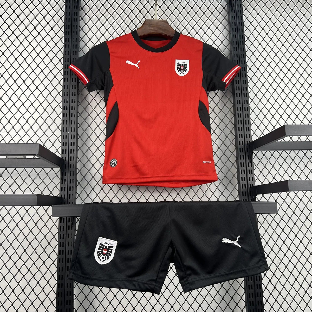 BOOTS SUPPLY Austria 2026 Home Kids size - Jersey