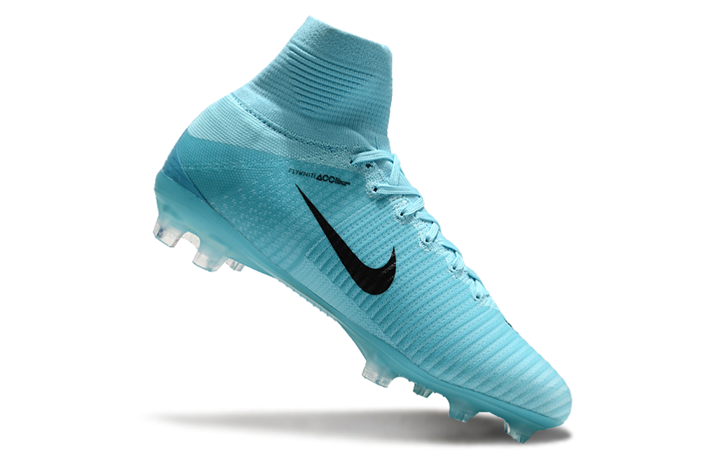 Side view of Nike Air Zoom Mercurial Superfly V Elite FG Football Boots