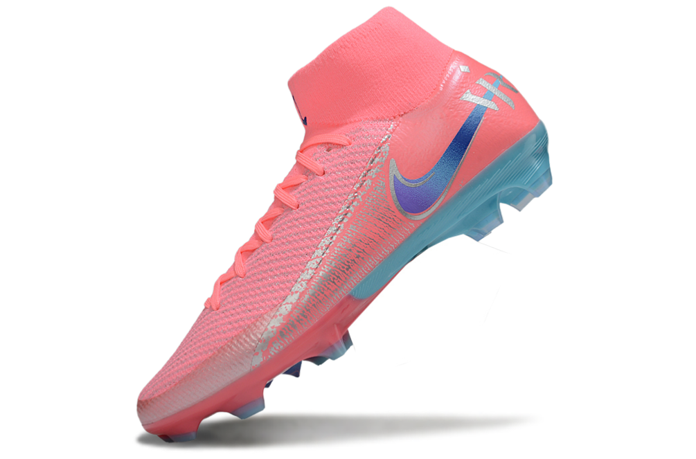 Close-up of Nike Air Zoom Mercurial Superfly X Elite FG soccer cleats