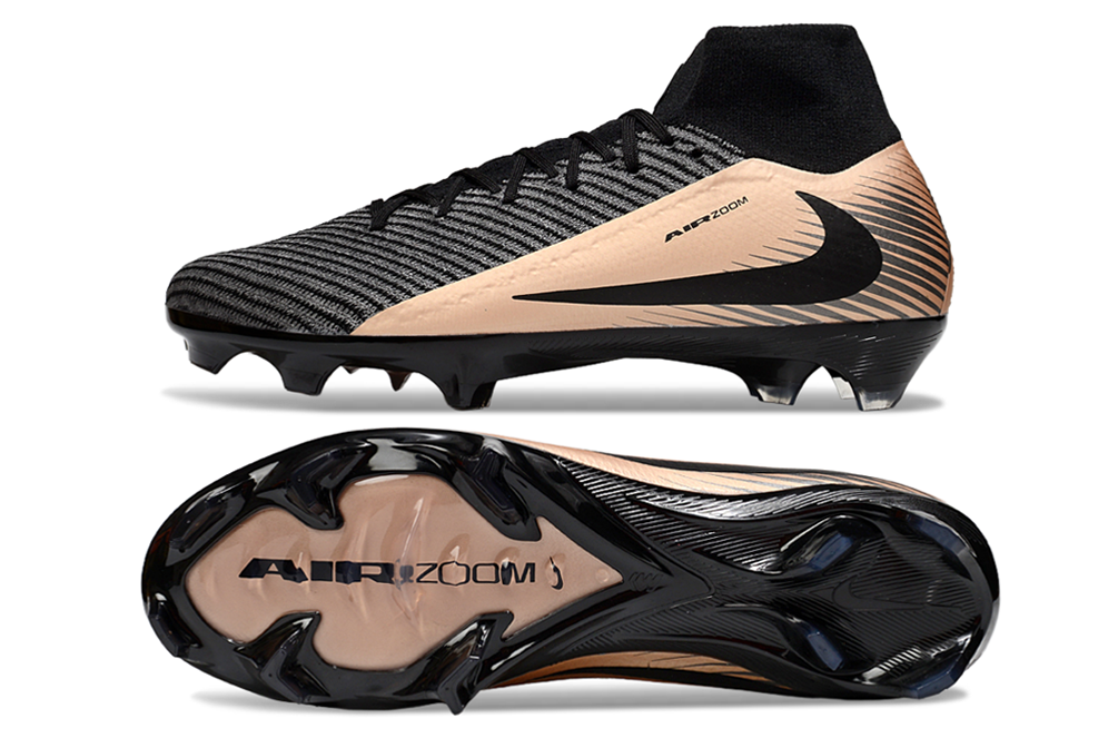 Sneaker detail of Nike Air Zoom Mercurial Superfly X Elite FG football boot by Travis Scott
